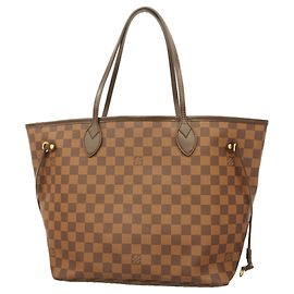 Borsa Tote Louis Vuitton Damier Neverfull MM Damier ebene