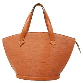 Bolso Louis Vuitton Epi Saint Jacques Castaño