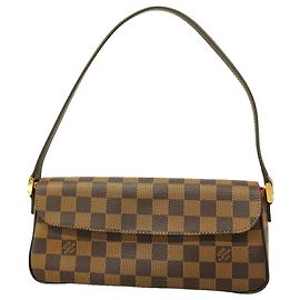 Borsa a tracolla Louis Vuitton Damier Recoleta Damier ebene
