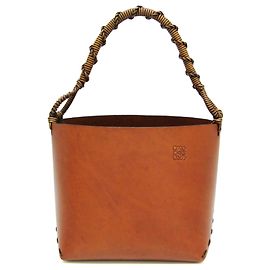 Borsa a secchiello Loewe Gate Square Marrone