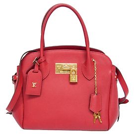 Louis Vuitton Mira PM Handbag Red