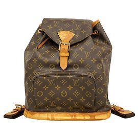 Louis Vuitton Monogram Montsouris GM Backpack Brown