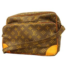 Louis Vuitton Monogram Nile Shoulder Bag M45244 Marron