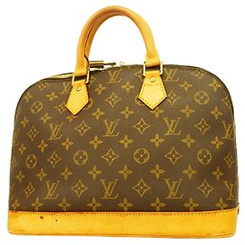 Louis Vuitton Monogram Alma Handtasche Braun