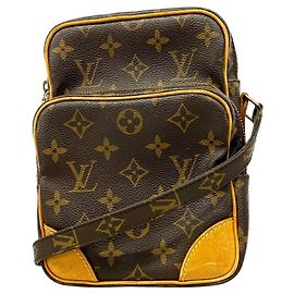 Louis Vuitton Monogram Amazon Shoulder Bag Brown