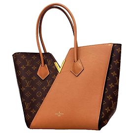 Sac cabas Louis Vuitton Monogram Kimono MM Marron