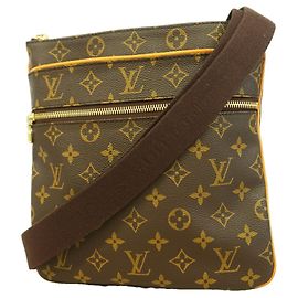Bolsa de Ombro Louis Vuitton Monogram Pochette Valmy Marrom