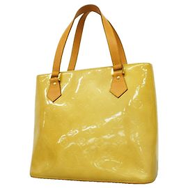 Louis Vuitton Vernis Houston Tote Bag Beige