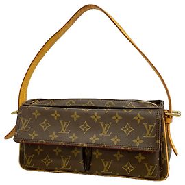 Borsa a tracolla Louis Vuitton Monogram Vivacite MM Marrone