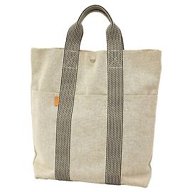 Hermès Hermes Black Fourre-Tout Cabas Tote Bag Black
