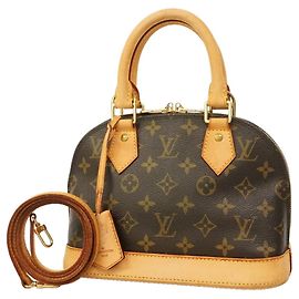 Sac à main Louis Vuitton Alma BB Monogram Marron