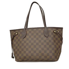 Sac cabas Louis Vuitton Monogram Neverfull PM Damier ebène