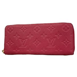 Louis Vuitton Monogram Empreinte Portefeuille Clemence Long Wallet Autre