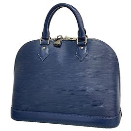 Louis Vuitton Alma Epi Handbag M40620 Blue