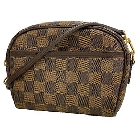 Bolsa de Ombro Louis Vuitton Damier Pochette Ipanema Damier ebene