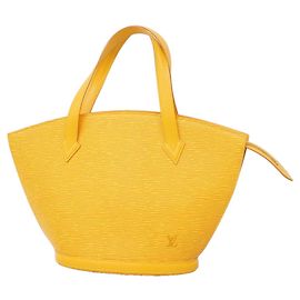 Bolso Louis Vuitton Epi Saint Jacques Amarillo