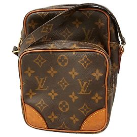 Louis Vuitton Monogram Amazon Shoulder Bag Brown