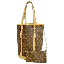 Sac cabas Louis Vuitton Monogram Bucket GM Marron