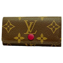 Louis Vuitton Fuchsia Key Case Fuschia