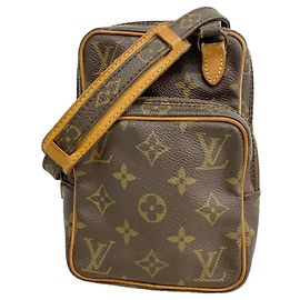 Bolso de hombro Louis Vuitton Monogram Mini Amazon Castaño