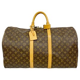 Borsa Boston Louis Vuitton Marrone Marrone