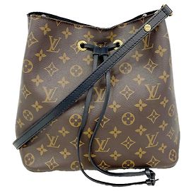 Borsa a tracolla Louis Vuitton Monogram NeoNoe Nero
