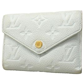 Billetera tri-fold Louis Vuitton en Sky Blue Azul claro