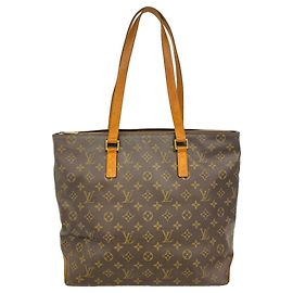 Sac Cabas Mezzo Monogram Louis Vuitton Marron