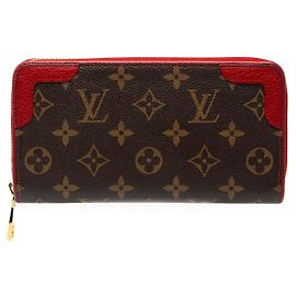 Carteira Zippy Retiro Louis Vuitton Brown Monogram Outro
