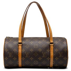 Louis Vuitton Brown Monogram Papillon 30 Marrom