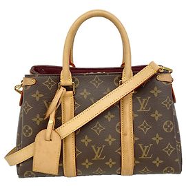 Louis Vuitton Monogram Soufflot BB Handtasche Braun