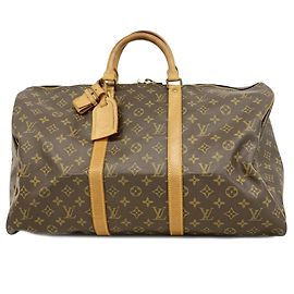 Borsa Boston Louis Vuitton Marrone Marrone