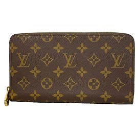 Louis Vuitton Monogram Zippy Organizer Long Wallet M62581 Castaño