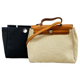 Hermès Hermes Herbag PM Toile GM Natural Handtasche Andere