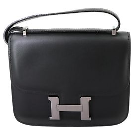 Hermès Sac à main épaule Hermes Constance 3 Mini 18 Noir