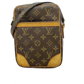 Sac à épaule Louis Vuitton Monogram Danube Marron