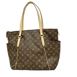 Louis Vuitton Monogram Totally MM Tote Bag Braun