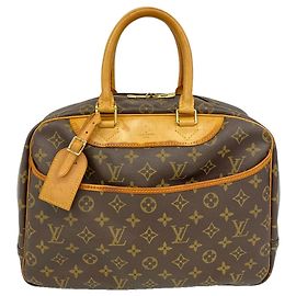 Louis Vuitton Monogram Deauville Handtasche Braun