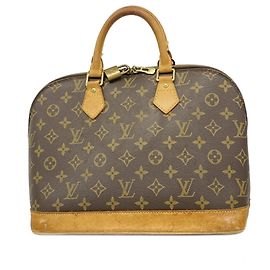 Louis Vuitton Monogram Alma Handtasche Braun