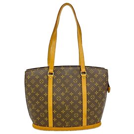 Borsa a tracolla Louis Vuitton Monogram Babylon Marrone