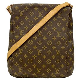 Borsa a tracolla Louis Vuitton Monogram Musette M51256 Marrone