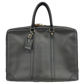 Louis Vuitton Epi Leather Briefcase Black