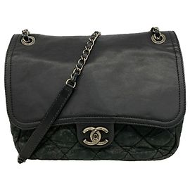 Borsa a tracolla Chanel Matelassé Nero