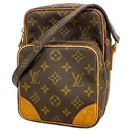 Louis Vuitton Monogram Amazon Schultertasche Braun