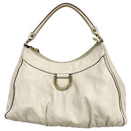 Sac à épaule Gucci Abbey Blanc
