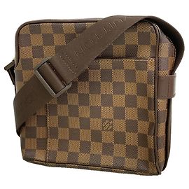 Bolso de hombro Louis Vuitton Damier Olaf PM Damier ebene