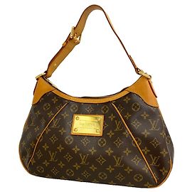 Bolsa de Ombro Louis Vuitton Monogram Thames GM Marrom