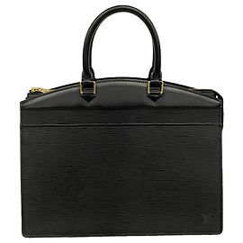 Louis Vuitton Epi Rivier Handtasche M48182 Noir Schwarz
