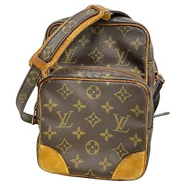 Louis Vuitton Monogram Amazon Shoulder Bag Brown