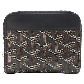 Portafoglio Goyard Matignon PM Marrone Nero